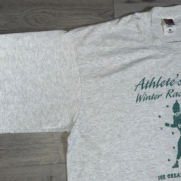 Vintage 90s Nike Athlete's Closet Winter Racing Series USA Single Stitch L - Picture 6 of 12